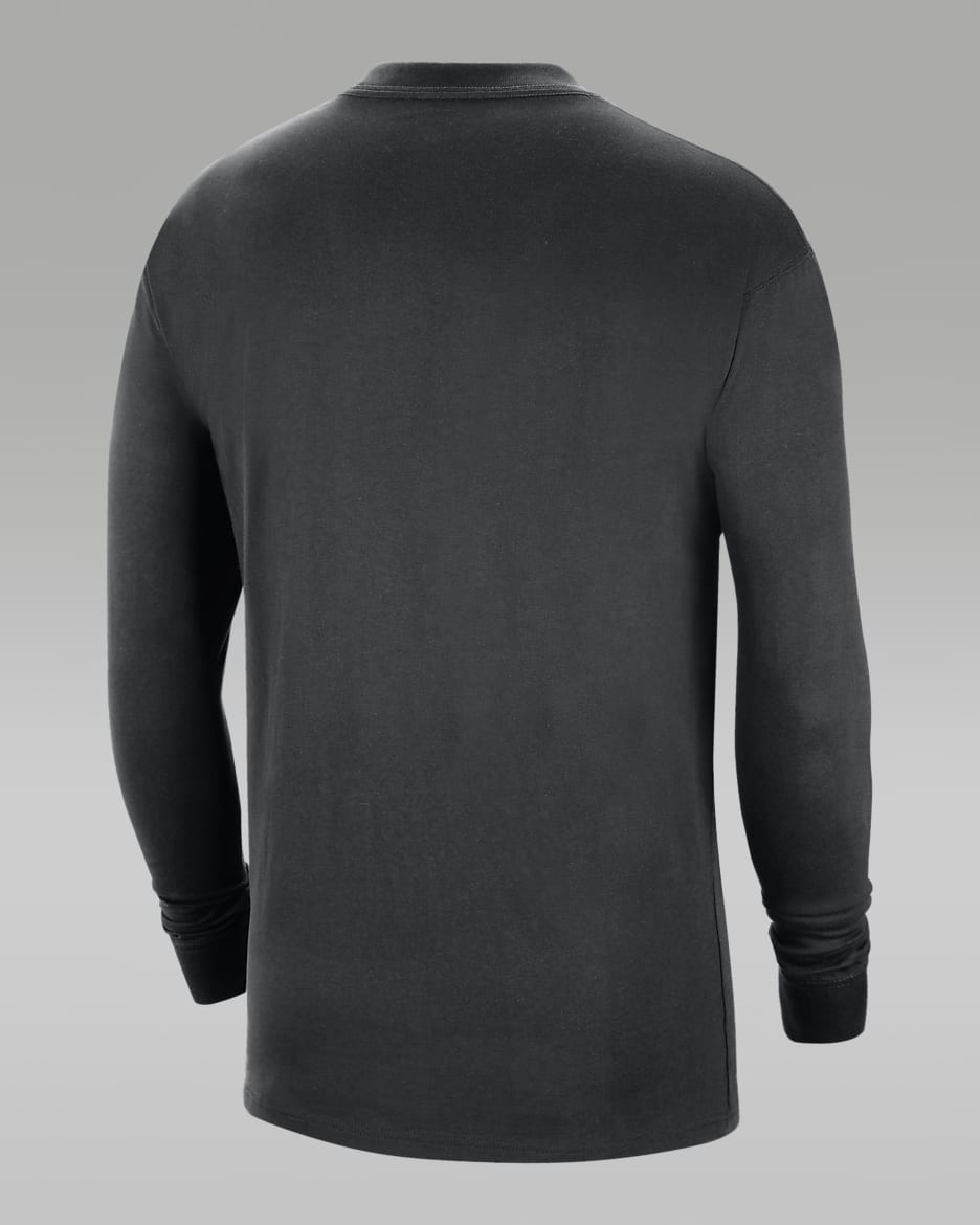 Dallas Mavericks Essential Men s Jordan NBA Long Sleeve T Shirt. Nike